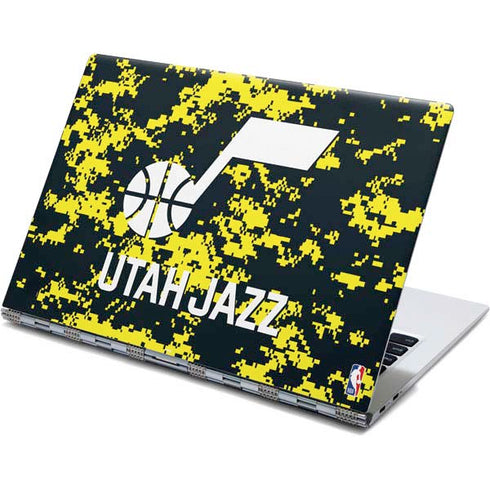NBA Utah Jazz Grey Digi Camo Yoga 910 2-in-1 14in Touch-Screen Skin